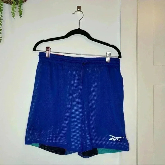 Reebok Classics Bb City League Mens Mesh Shorts- Reversible size M - Picture 4 of 6